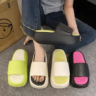 Trendy Furry Slippers for Women, New Autumn and Winter Fashion, Thick-Soled, Fleece-Lined Maternity Shoes, Height-Increasing Cotton Slippers — feature 6