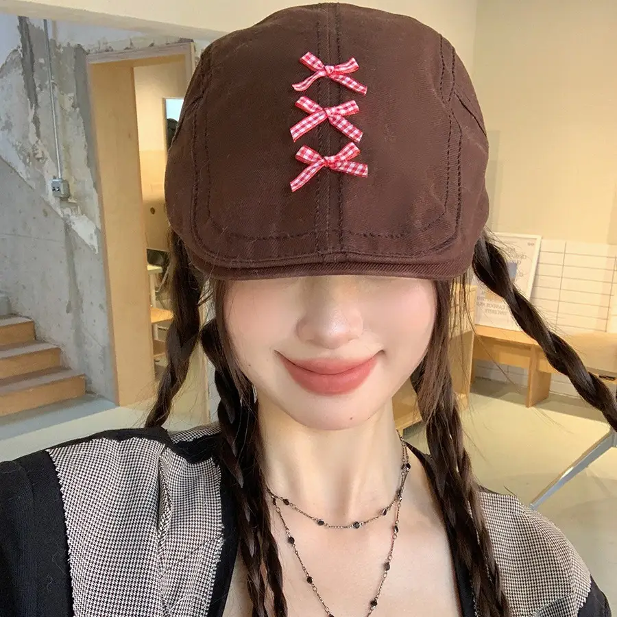 Japanese Style Sweet Anti-forward Cap for Women 2024 - Image 8
