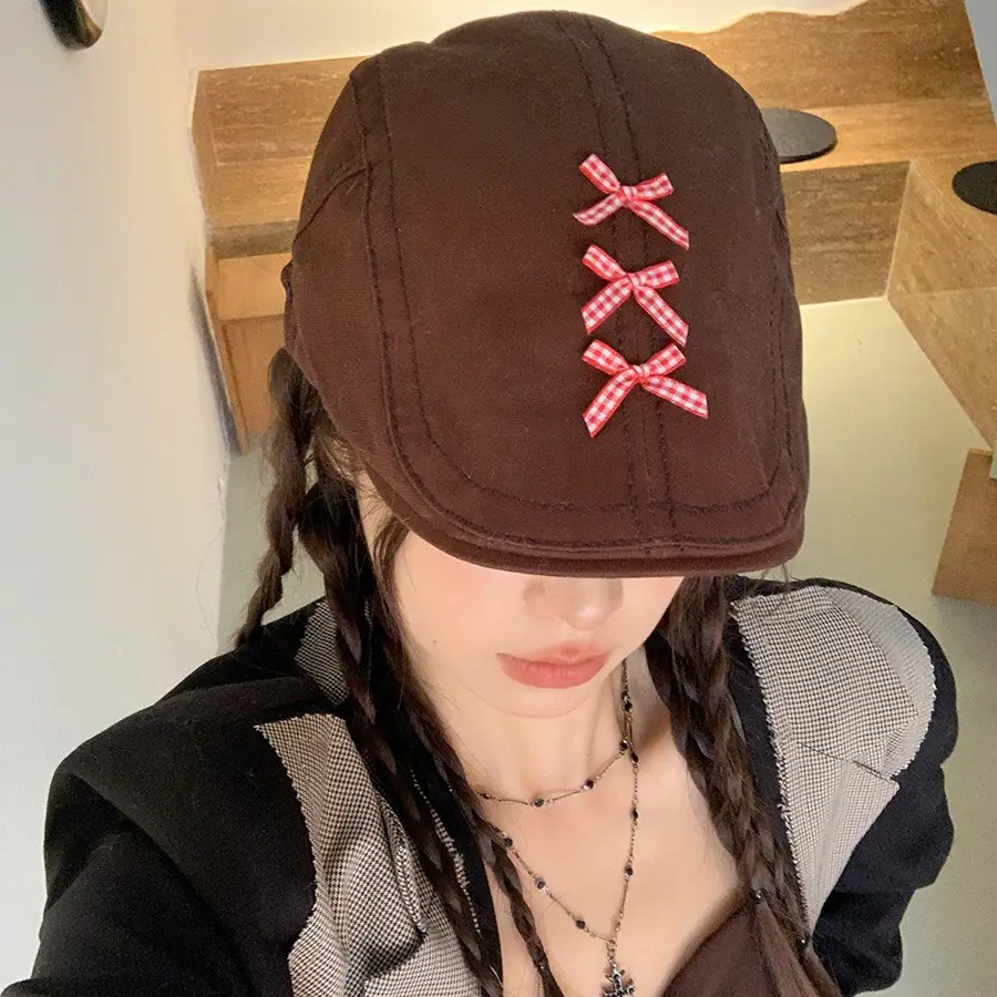 Japanese Style Sweet Anti-forward Cap for Women 2024 - Image 10