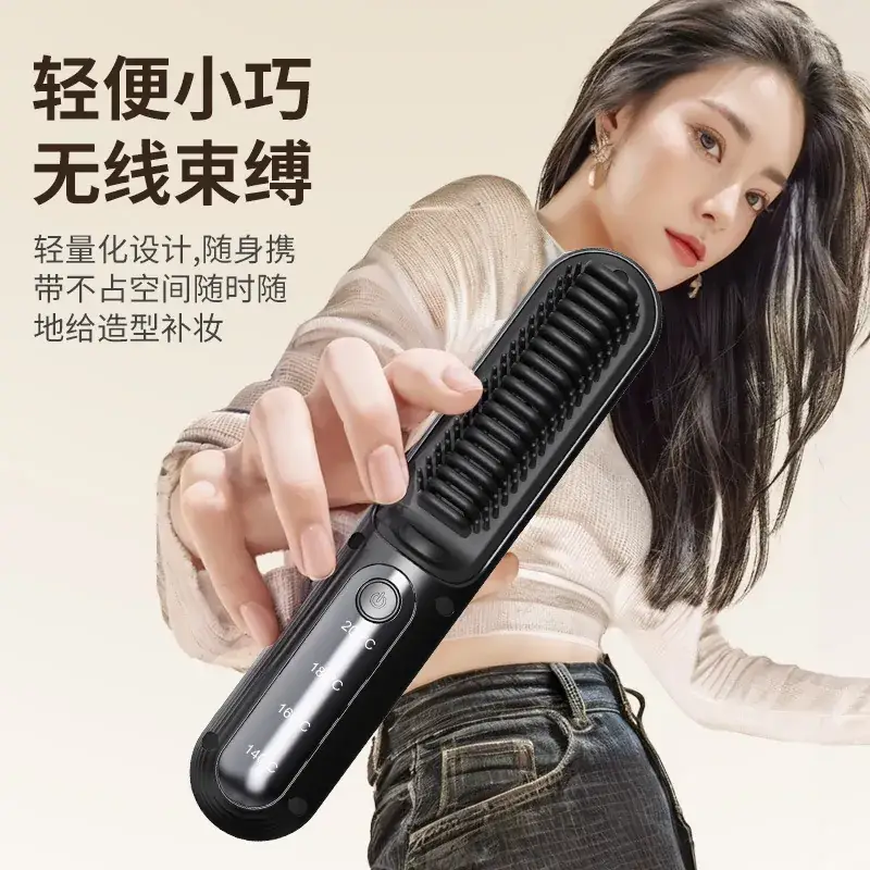 Mini Negative Ion Electric Hair Straightener 40°C Control - Image 3