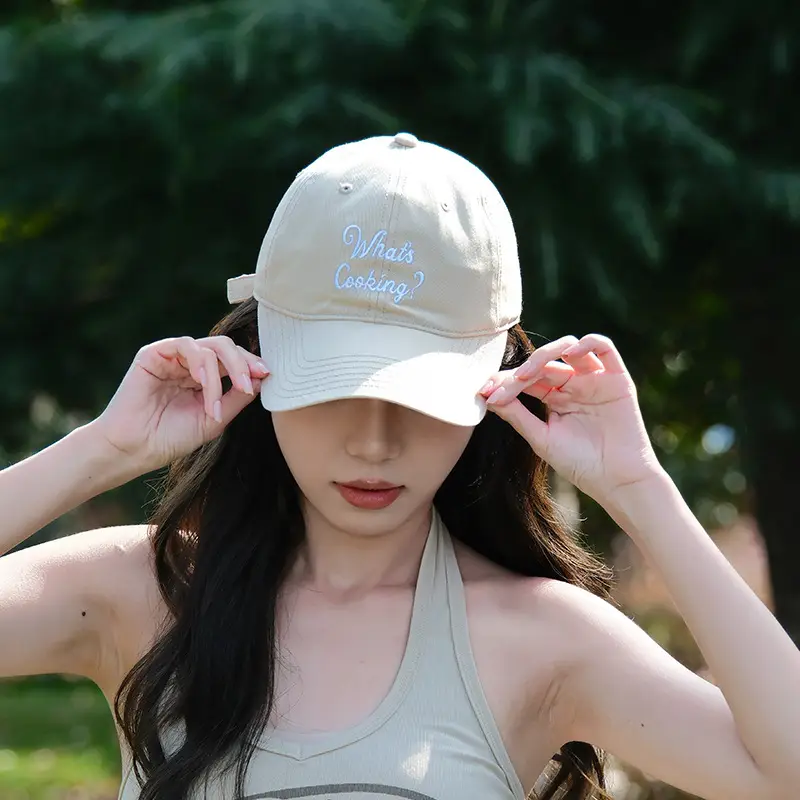 Black Retro Baseball Cap with "What's Gossiping?" Embroidery - Image 6