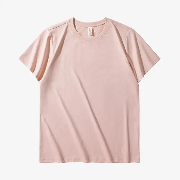 Men's Yellow Cotton T-Shirt 220g Summer - Image 3