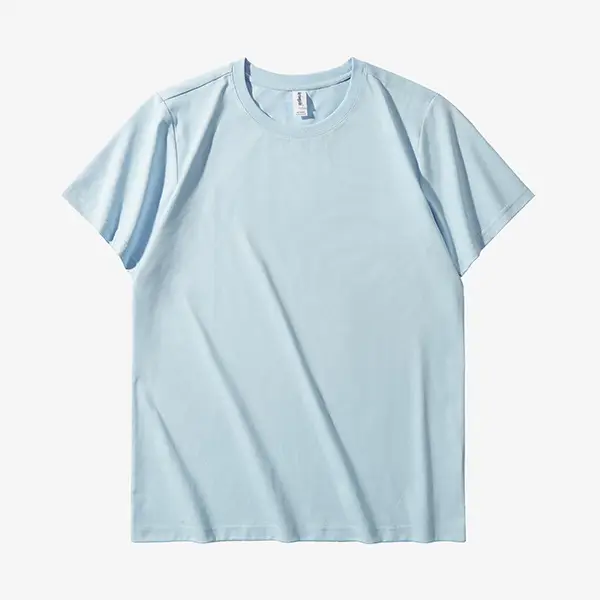 Men's Yellow Cotton T-Shirt 220g Summer - Image 5