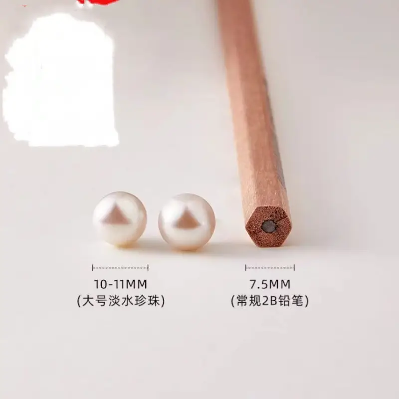 S925 Silver Pearl Earrings for Women 2024 - Image 4