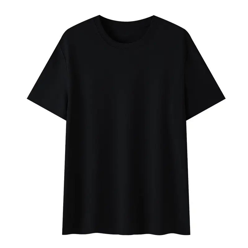 Men's Beige Ice Sense T-Shirt Round Neck 2024 - Image 2