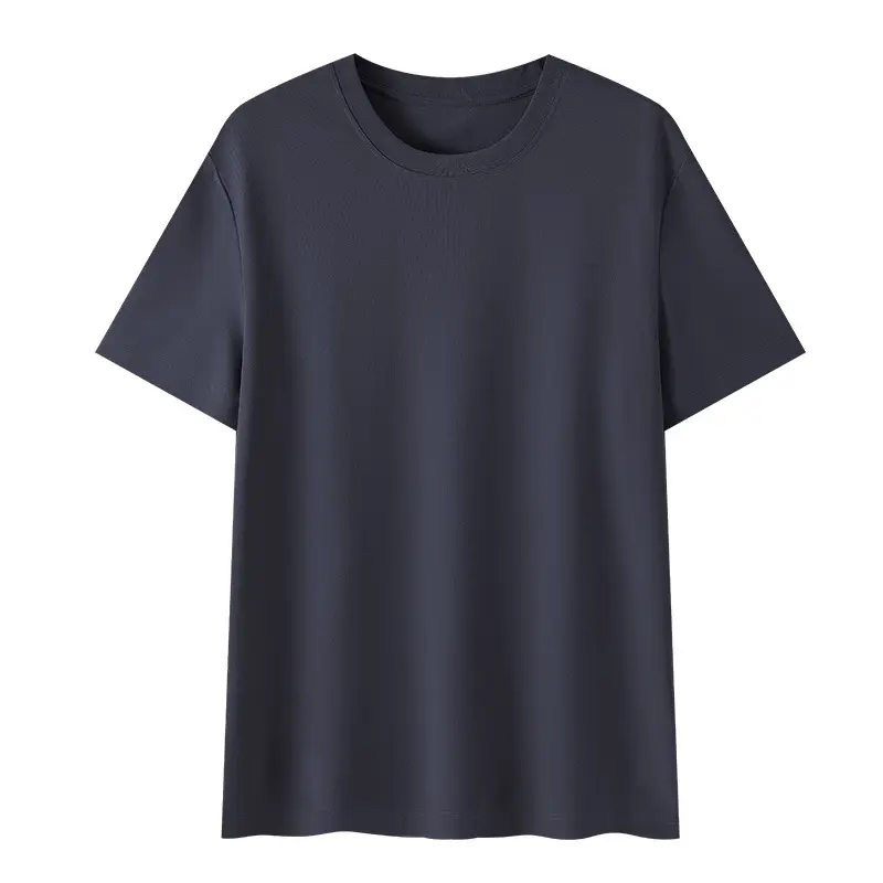 Men's Beige Ice Sense T-Shirt Round Neck 2024 - Image 4