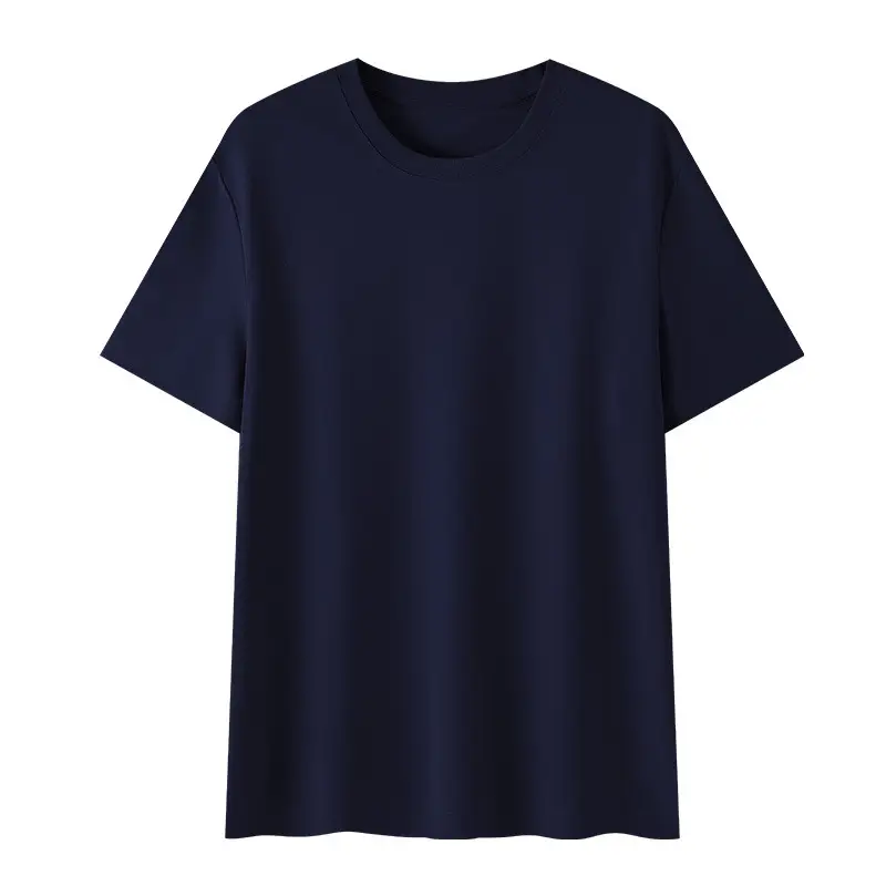 Men's Beige Ice Sense T-Shirt Round Neck 2024 - Image 6