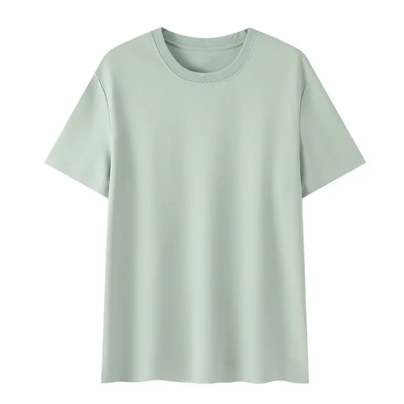 Men's Beige Ice Sense T-Shirt Round Neck 2024 - Image 8