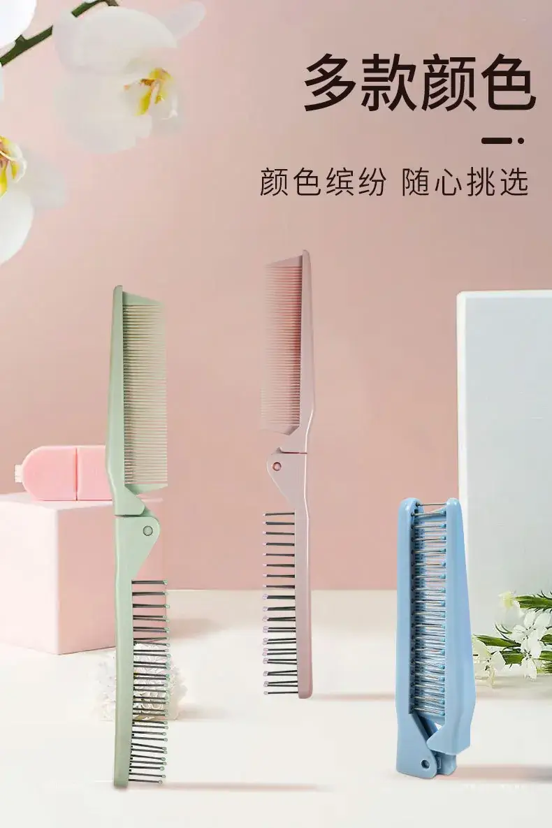 Pink 2-in-1 Hair Comb for Women — feature 5