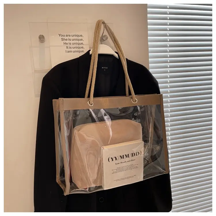 Transparent Women's Shoulder Bag 2025 New Large Capacity — feature 13