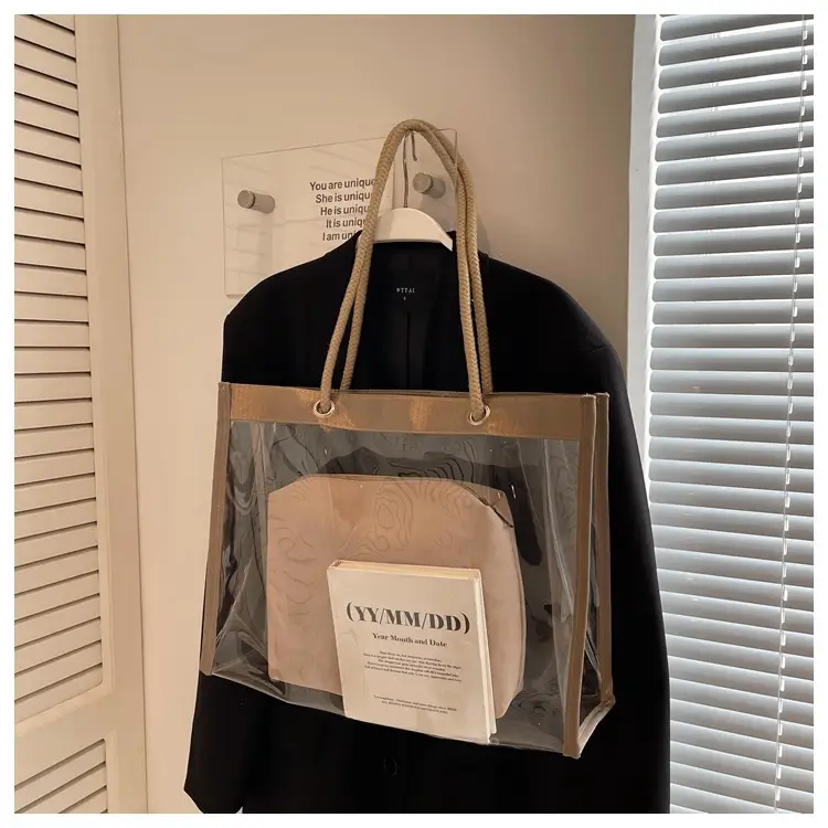Transparent Women's Shoulder Bag 2025 New Large Capacity — feature 14