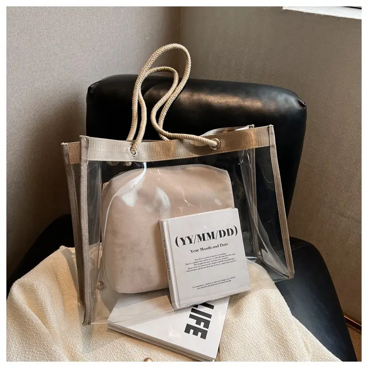 Transparent Women's Shoulder Bag 2025 New Large Capacity — feature 15