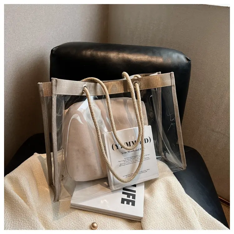 Transparent Women's Shoulder Bag 2025 New Large Capacity — feature 16