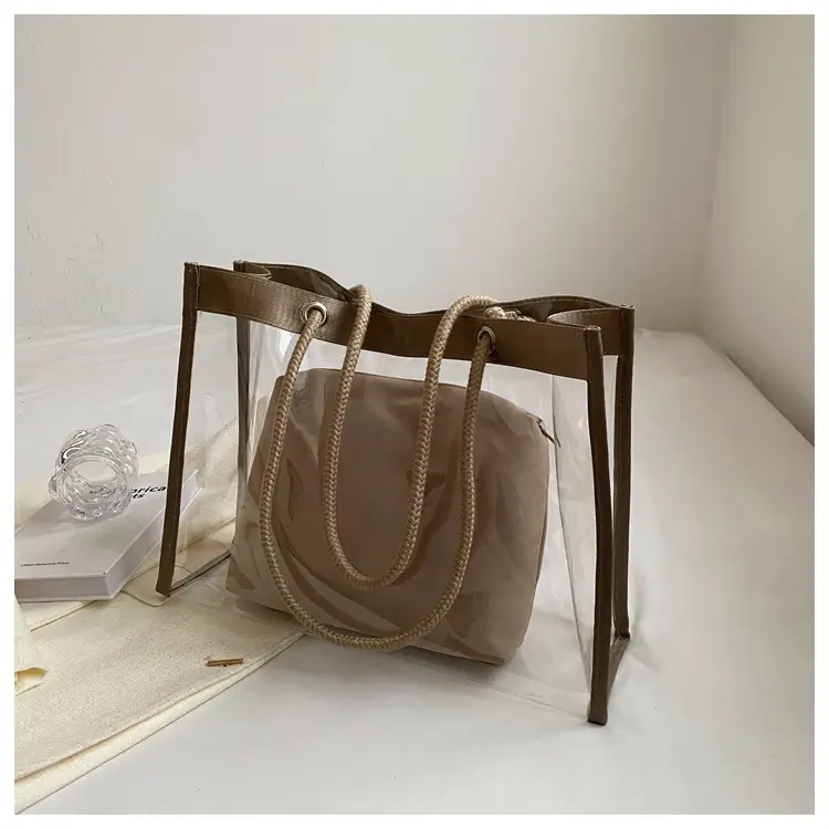 Transparent Women's Shoulder Bag 2025 New Large Capacity — feature 19
