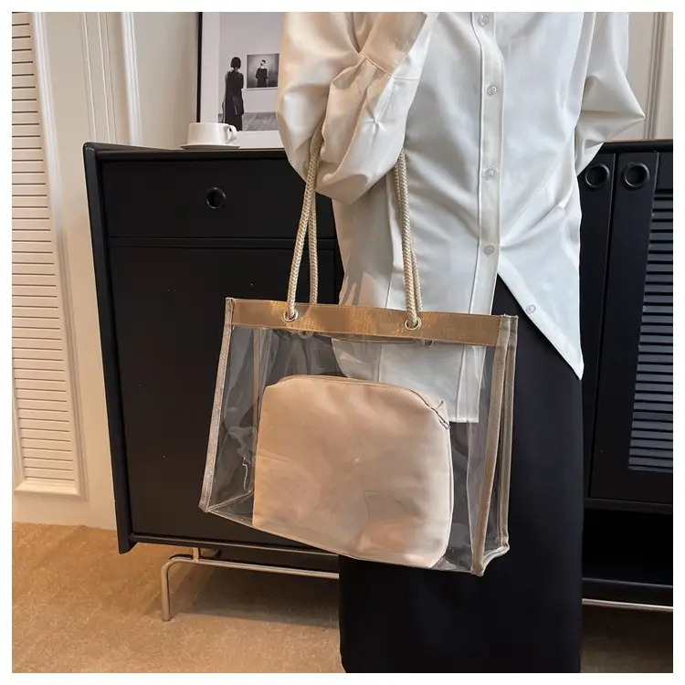 Transparent Women's Shoulder Bag 2025 New Large Capacity — feature 26