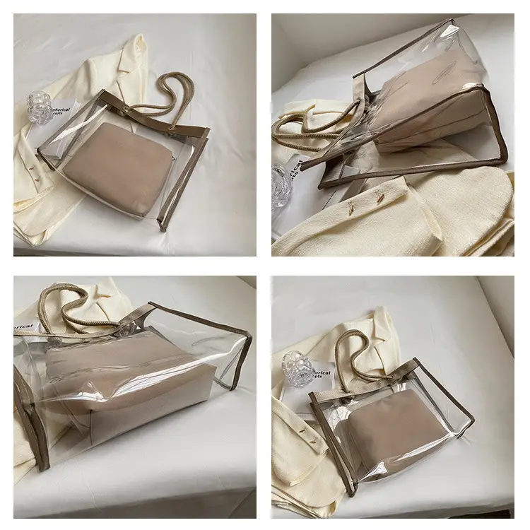 Transparent Women's Shoulder Bag 2025 New Large Capacity — feature 9