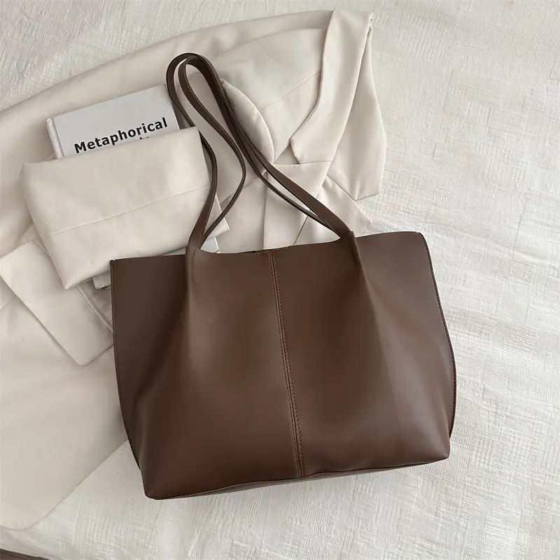 Black Women's Casual Commuter Tote Bag 2024 - Image 2