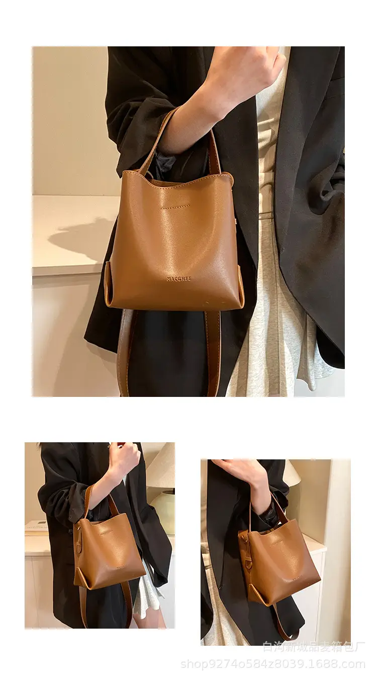 Black French Niche Shoulder Bag for Women 2026 — feature 4