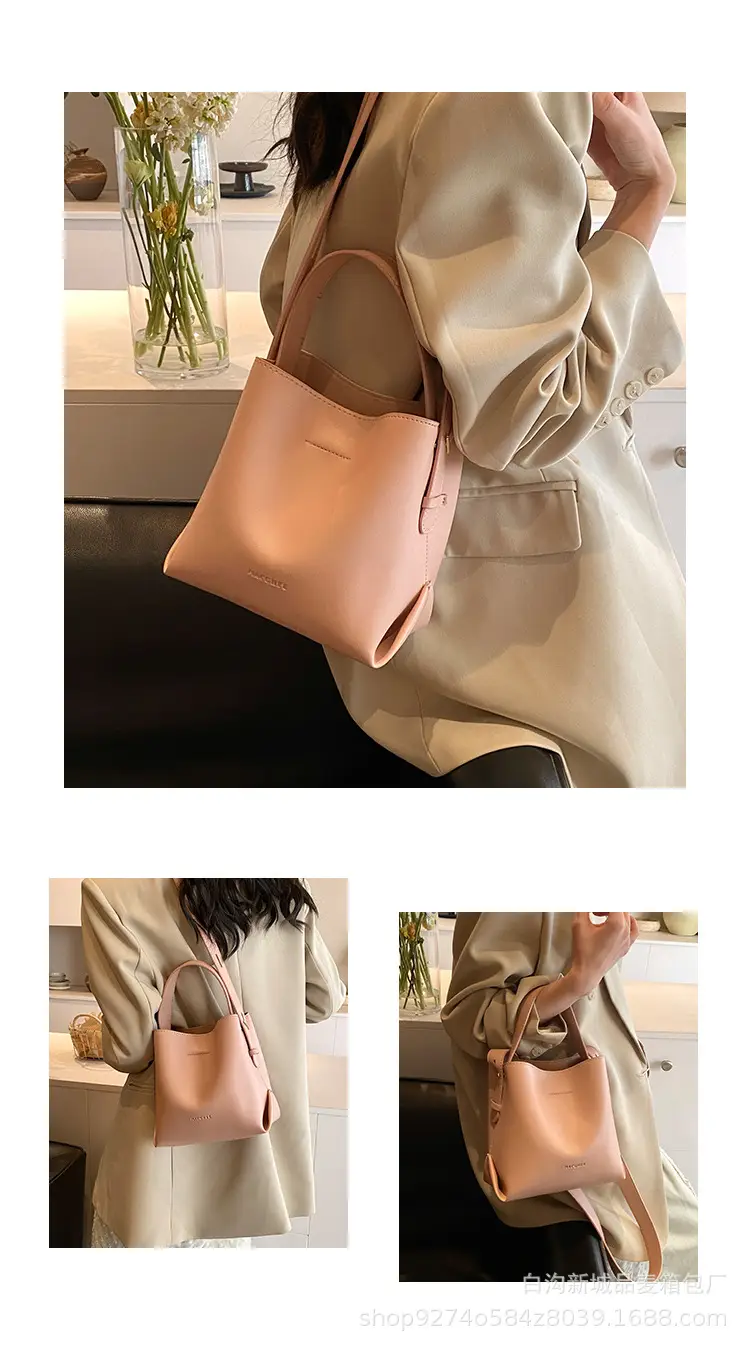 Black French Niche Shoulder Bag for Women 2026 — feature 6