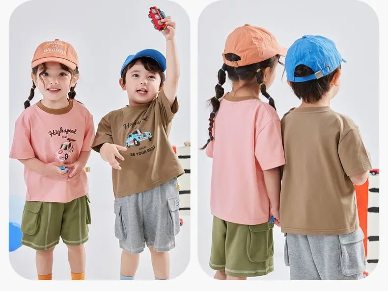 Dudujia Kids T-Shirt White Summer Casual Baby Top — feature 12