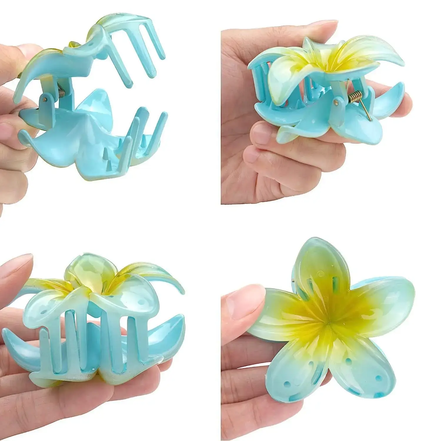 Plumeria Hair Clips Women 2025 New High-End Clip — feature 5