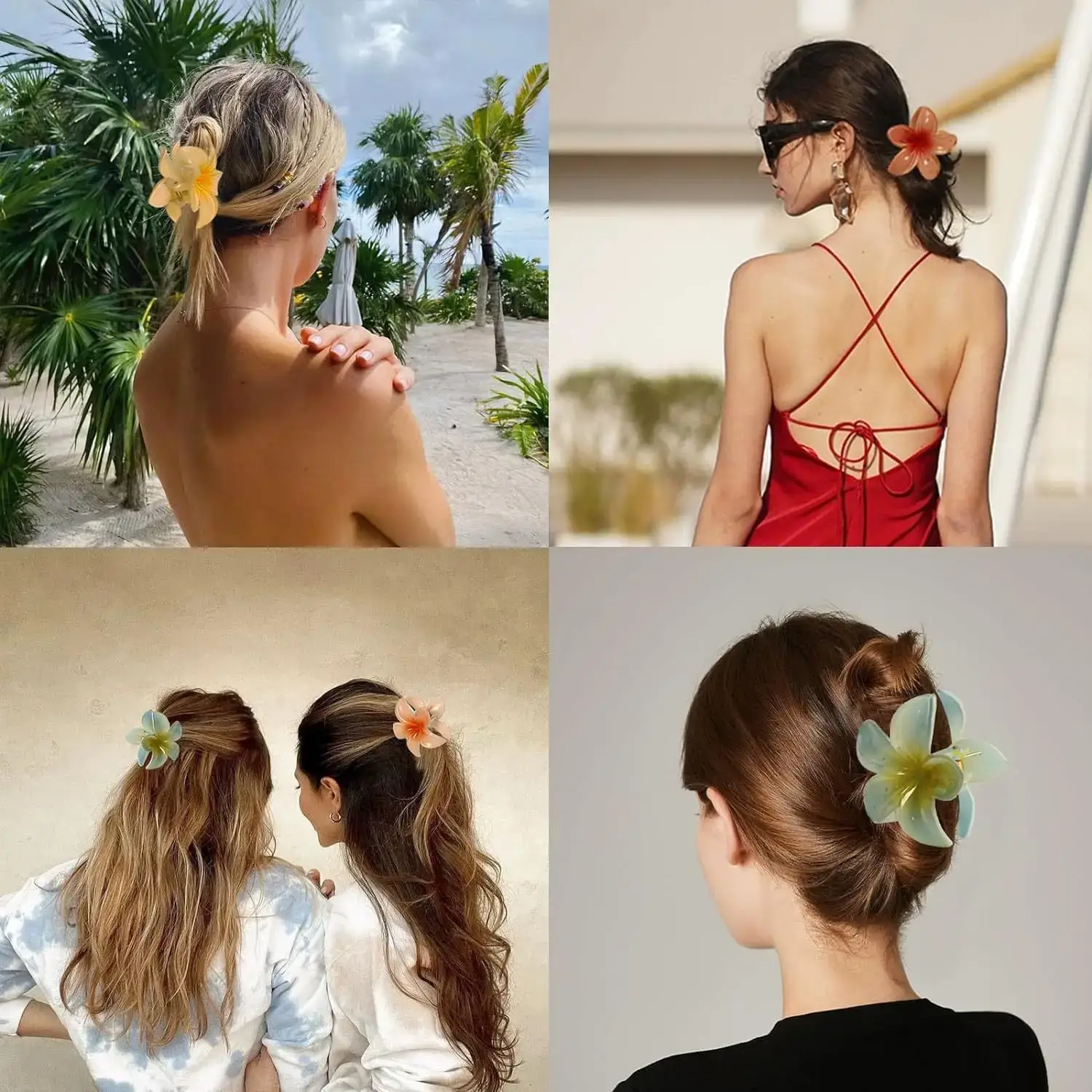 Plumeria Hair Clips Women 2025 New High-End Clip — feature 9