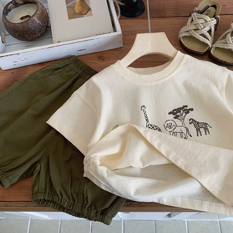 Boys Cotton Graphic T-Shirt Summer Top — feature 10