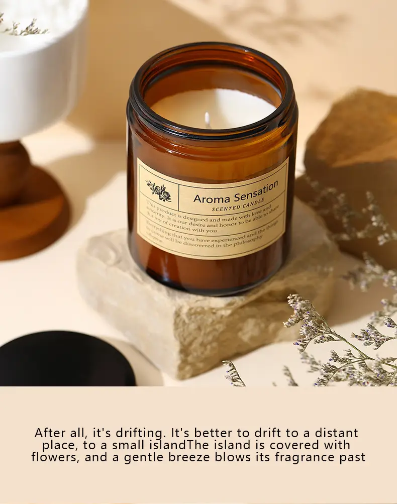 Aromatherapy candle 200g filling candle cup handmade soybean wax aromatherapy diy birthday fragrance fragrance gift — feature 12
