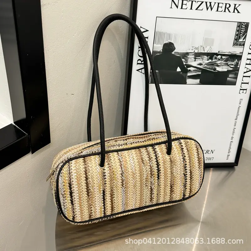 Rainbow Striped Women's Shoulder Bag 2024 - Image 7