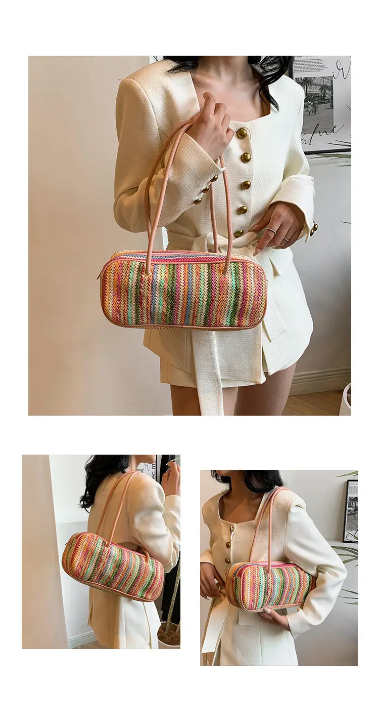 Rainbow Striped Women's Shoulder Bag 2024 — feature 12