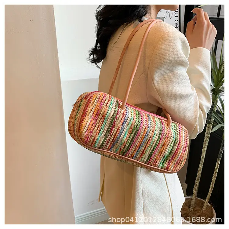 Rainbow Striped Women's Shoulder Bag 2024 — feature 13