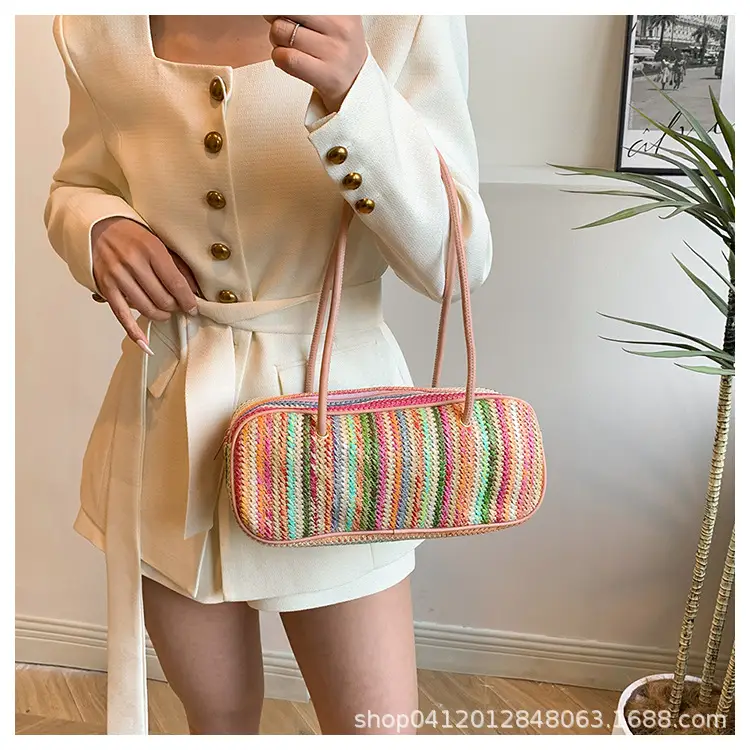 Rainbow Striped Women's Shoulder Bag 2024 — feature 15