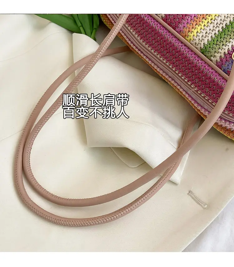 Rainbow Striped Women's Shoulder Bag 2024 — feature 6