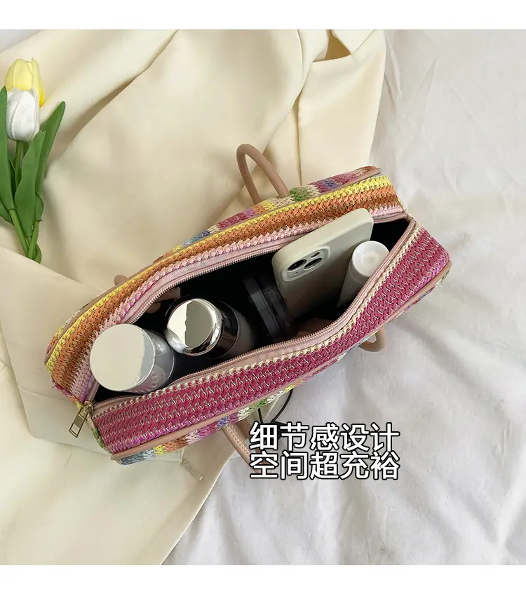 Rainbow Striped Women's Shoulder Bag 2024 — feature 8