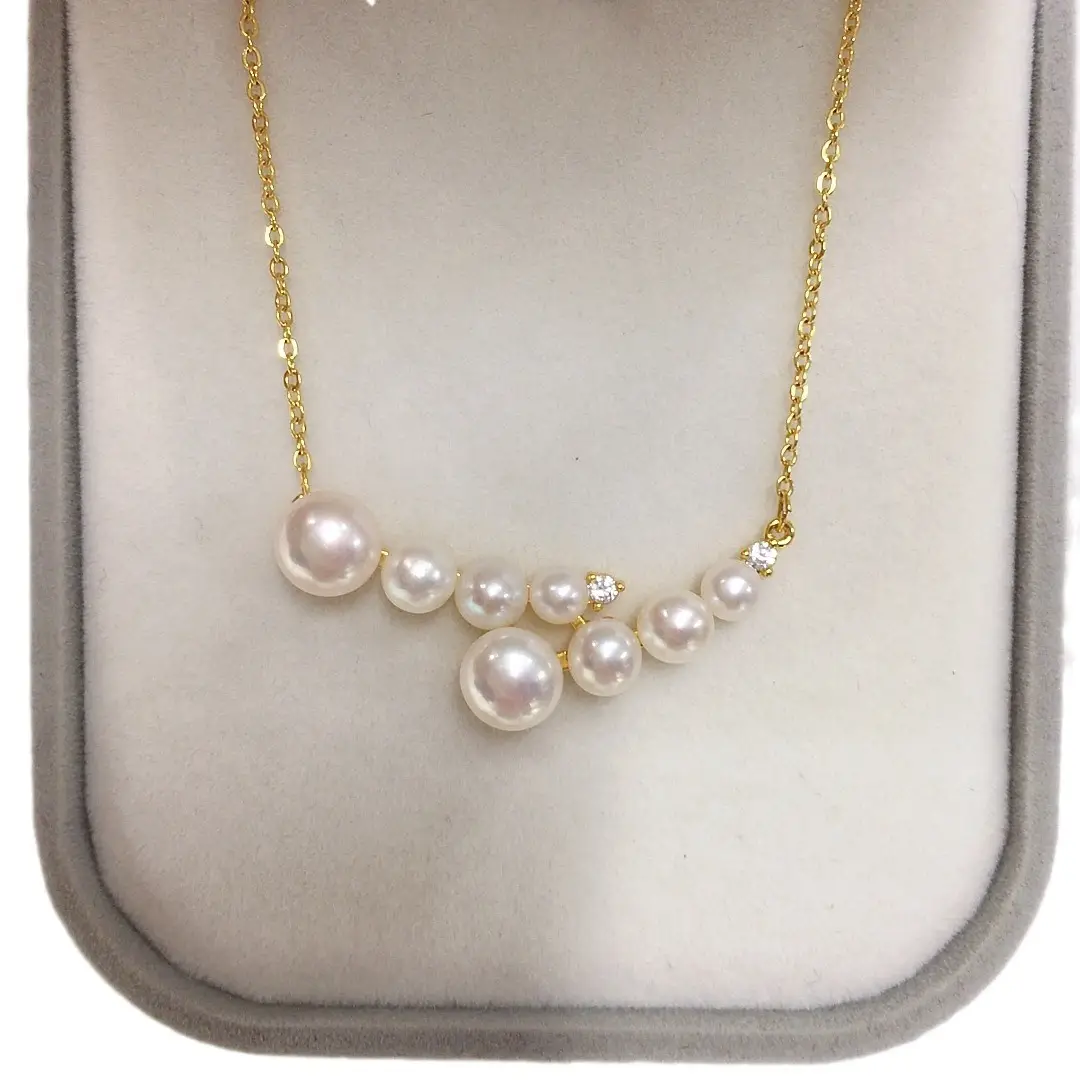 Zhuji Natural Pearl Pendant Multi-Bead Balance Series - Image 6