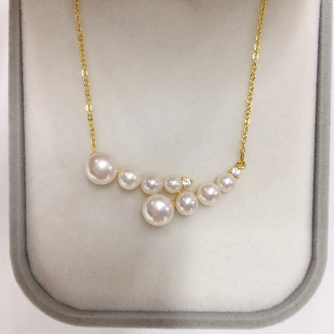 Zhuji Natural Pearl Pendant Multi-Bead Balance Series — feature 4