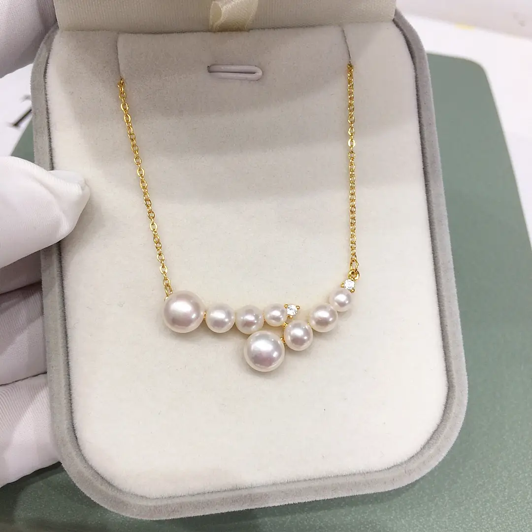 Zhuji Natural Pearl Pendant Multi-Bead Balance Series — feature 5
