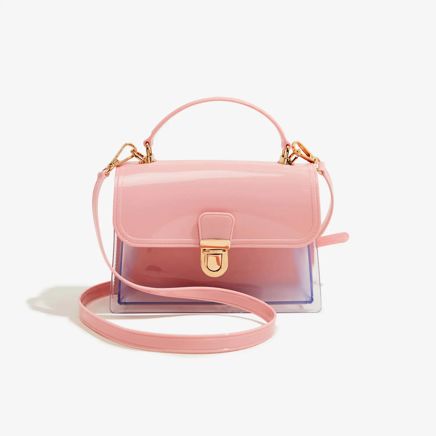Pink Jelly Crossbody Bag for Women 2025 - Image 4