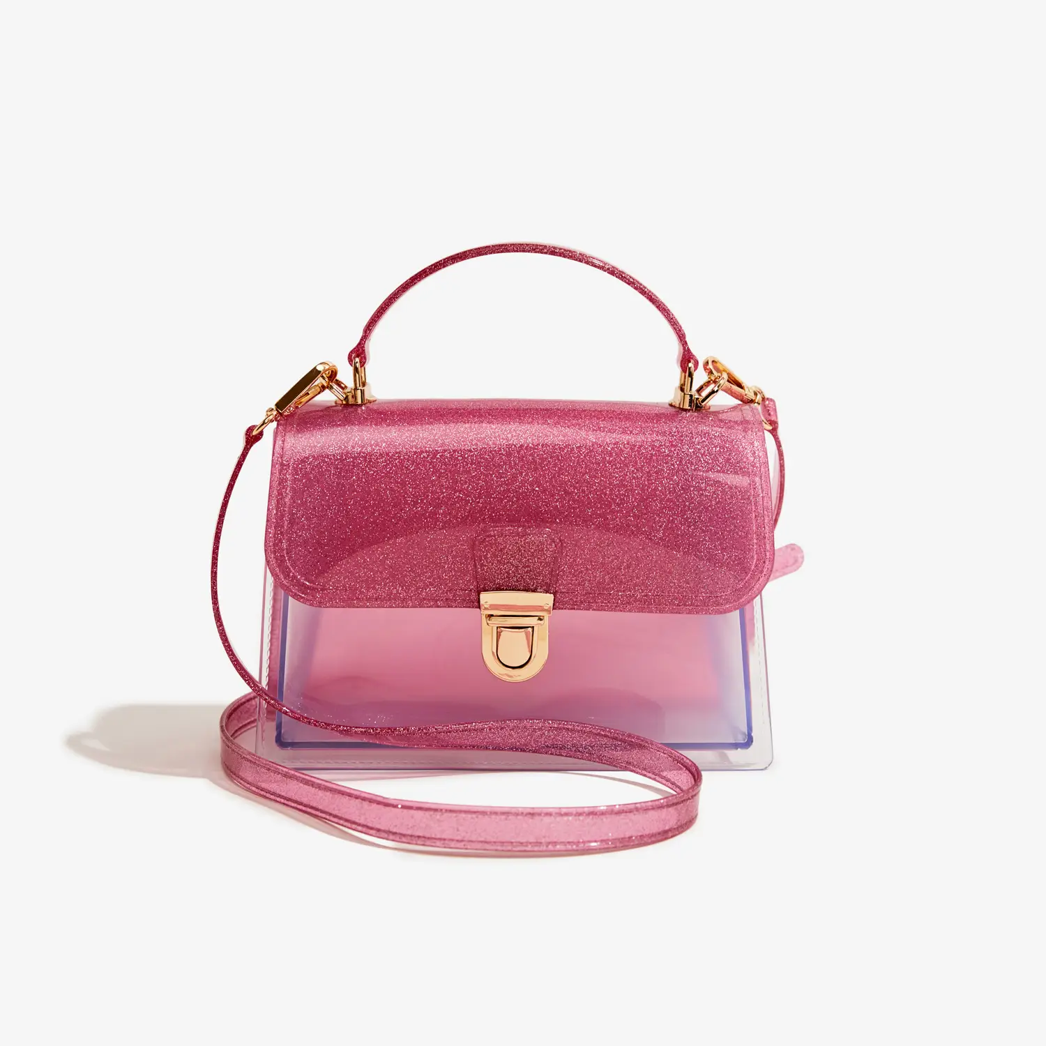 Pink Jelly Crossbody Bag for Women 2025 - Image 8