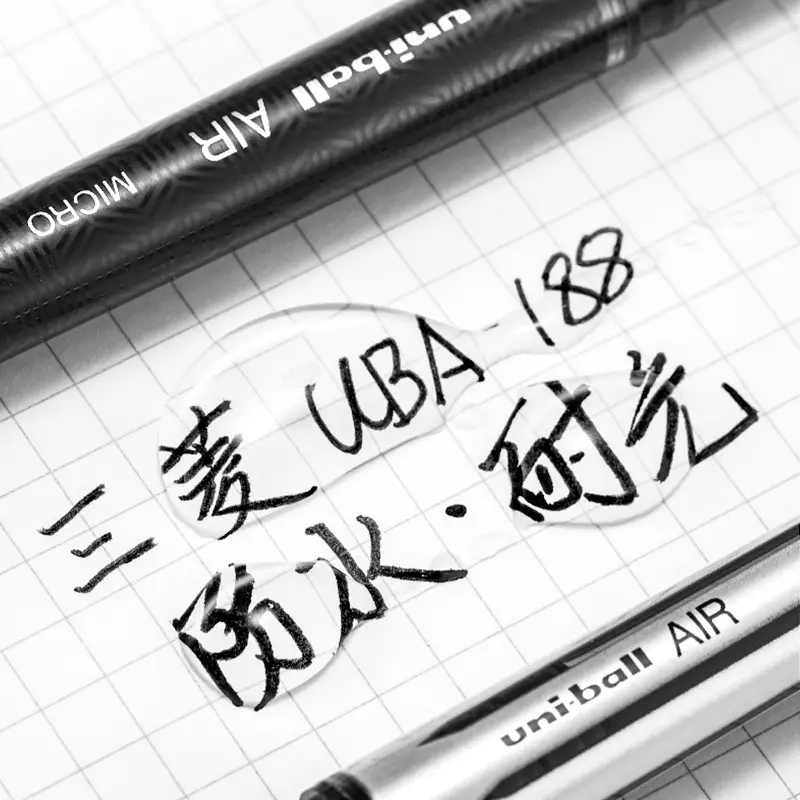 Mitsubishi Uni Signature UBA-188 Ink Red Free Control 140mm