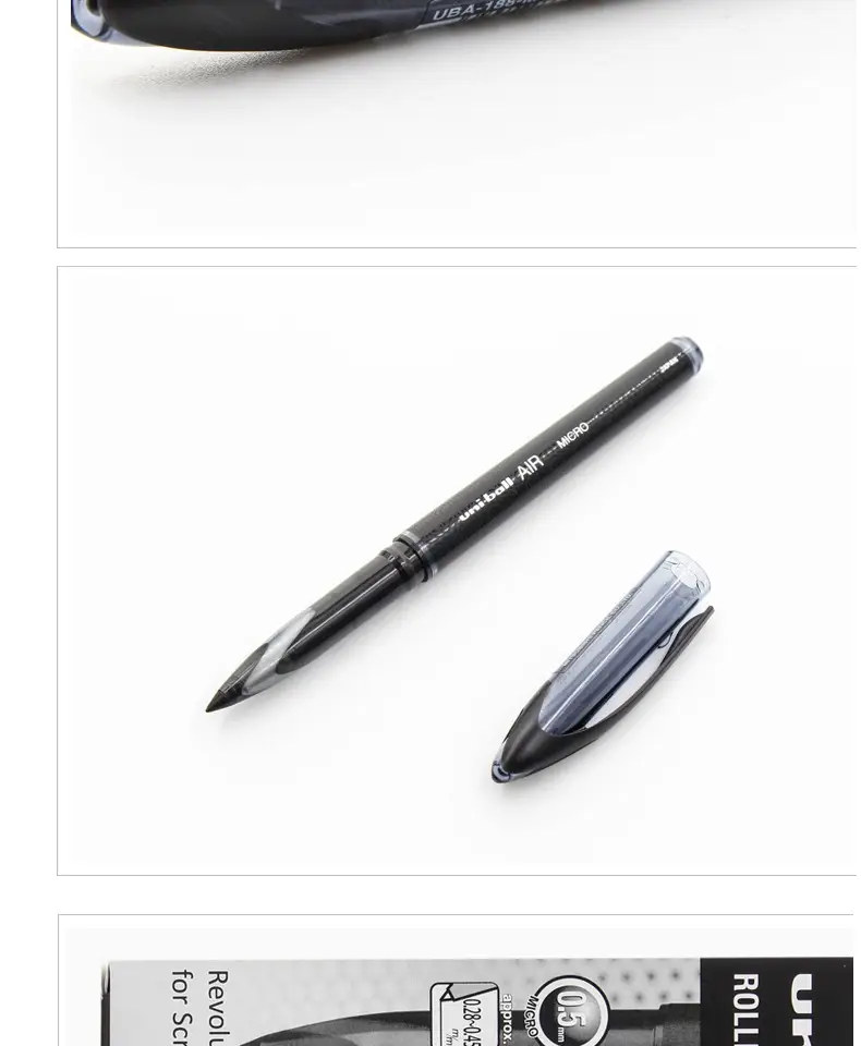 Mitsubishi Uni Signature UBA-188 Ink Red Free Control 140mm — feature 14