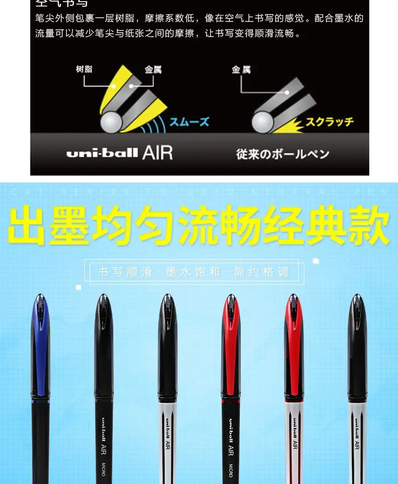 Mitsubishi Uni Signature UBA-188 Ink Red Free Control 140mm — feature 2