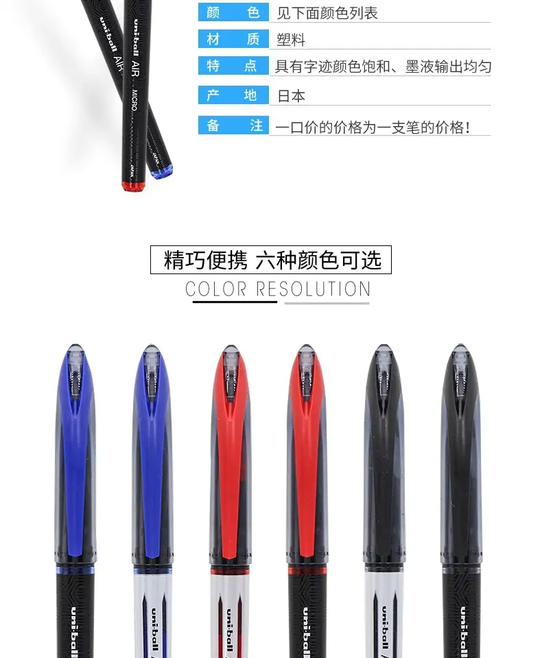 Mitsubishi Uni Signature UBA-188 Ink Red Free Control 140mm — feature 4