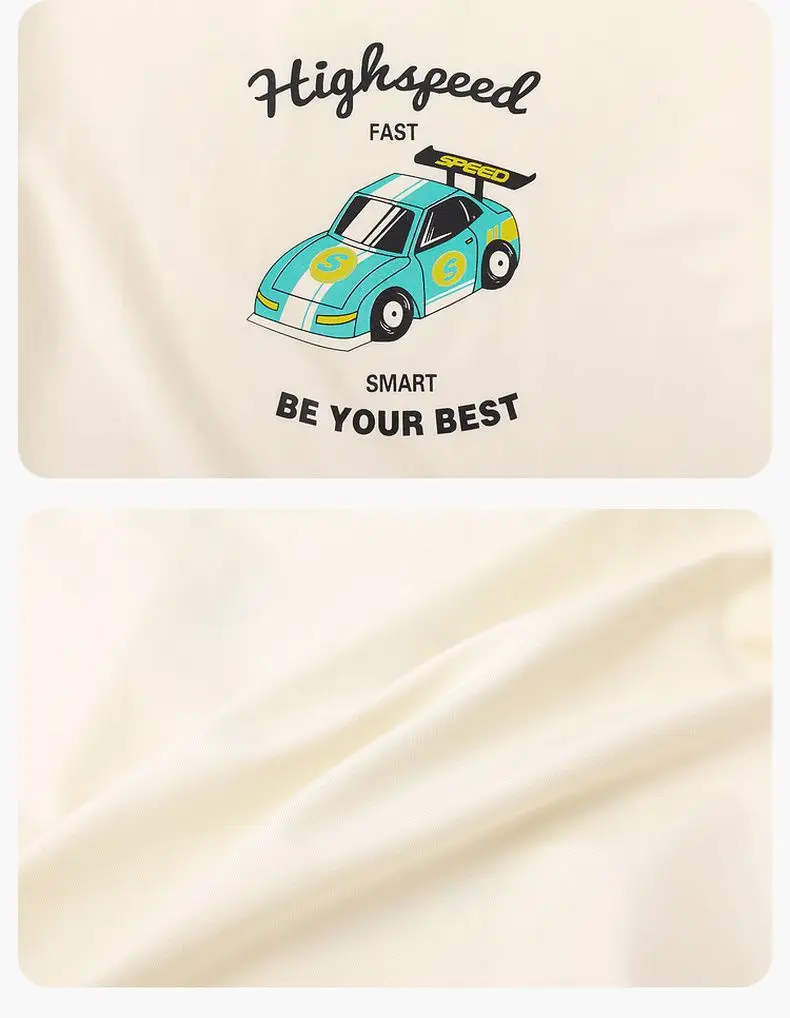 Kids Cotton T-Shirt Short Sleeve Summer Casual Boys Girls — feature 15
