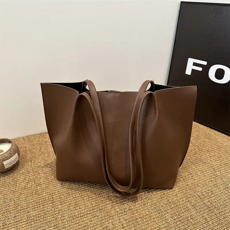 Black Casual Tote Bag for Women 2024 - Image 8