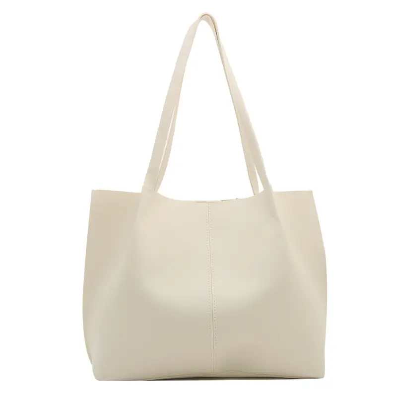 Black Casual Tote Bag for Women 2024 - Image 2