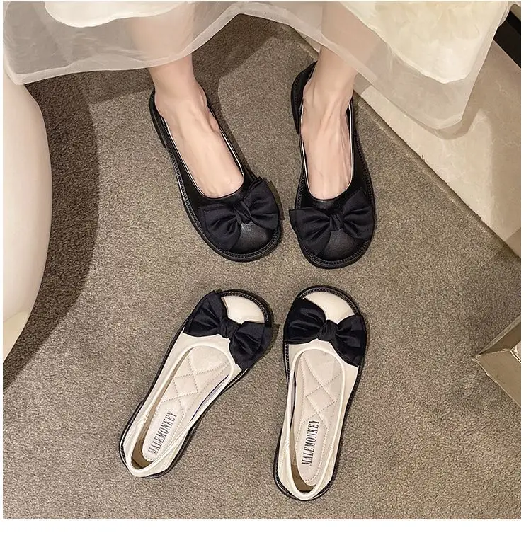Women's Black Bow Slip-On Flats 2025 โ feature 11