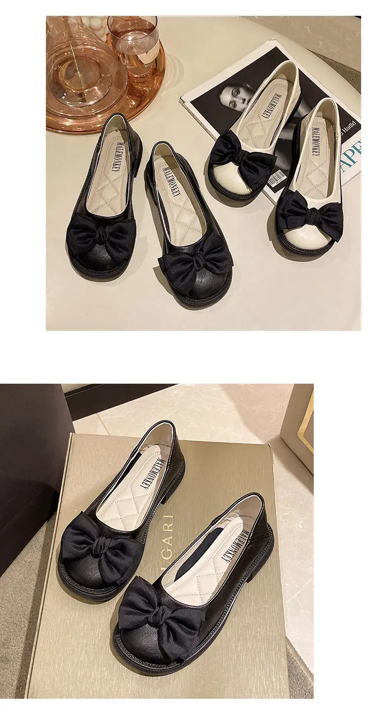 Women's Black Bow Slip-On Flats 2025 โ feature 17