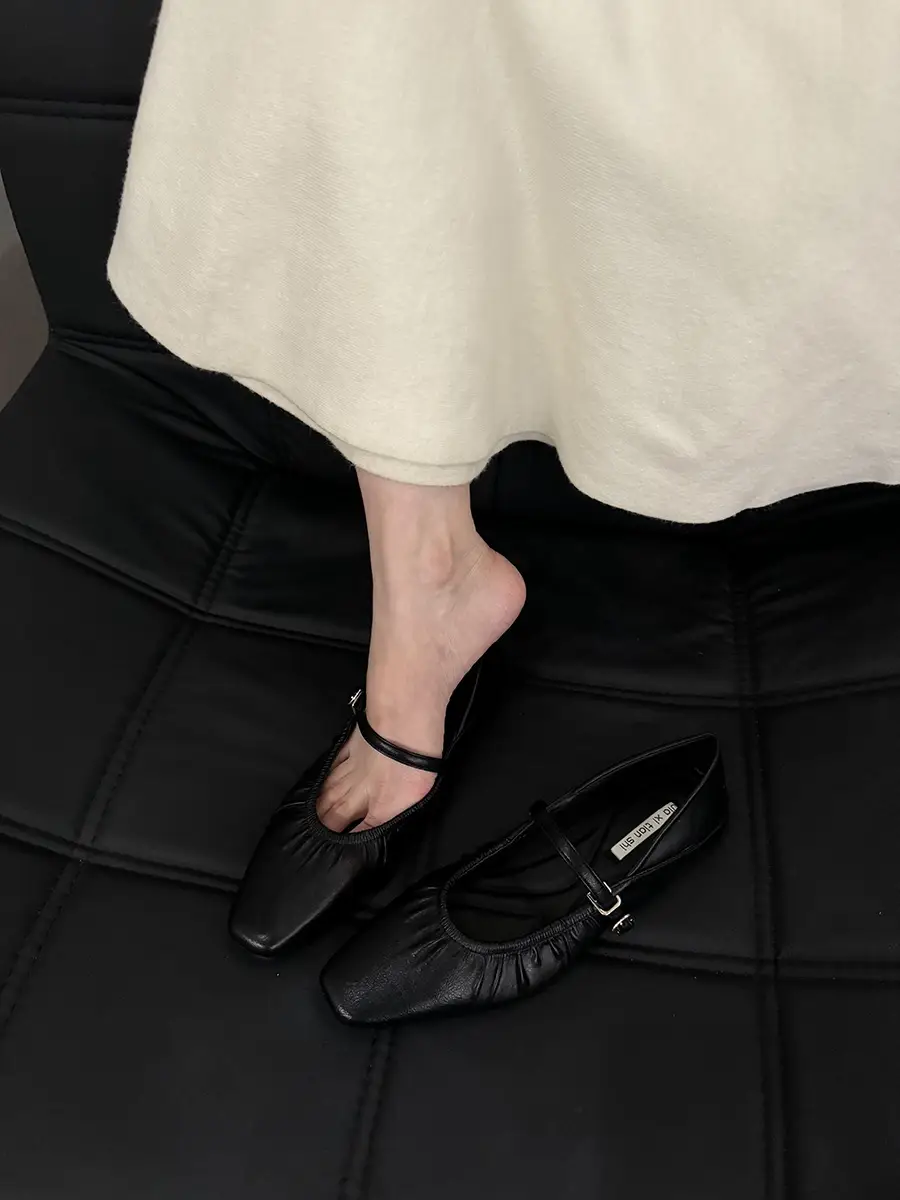 Women Flat Bottom French Spring Niche Shoes 2024 — feature 11