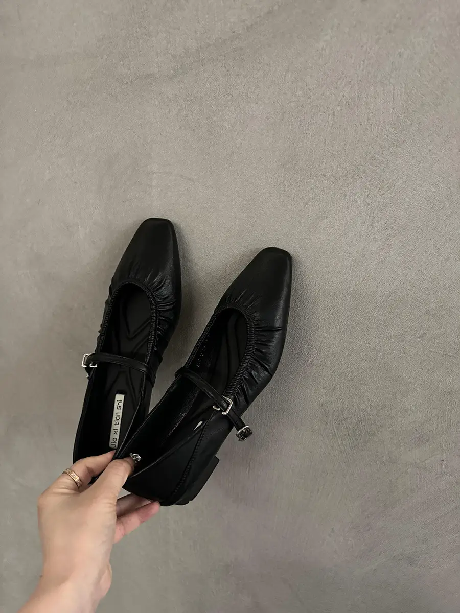 Women Flat Bottom French Spring Niche Shoes 2024 — feature 12